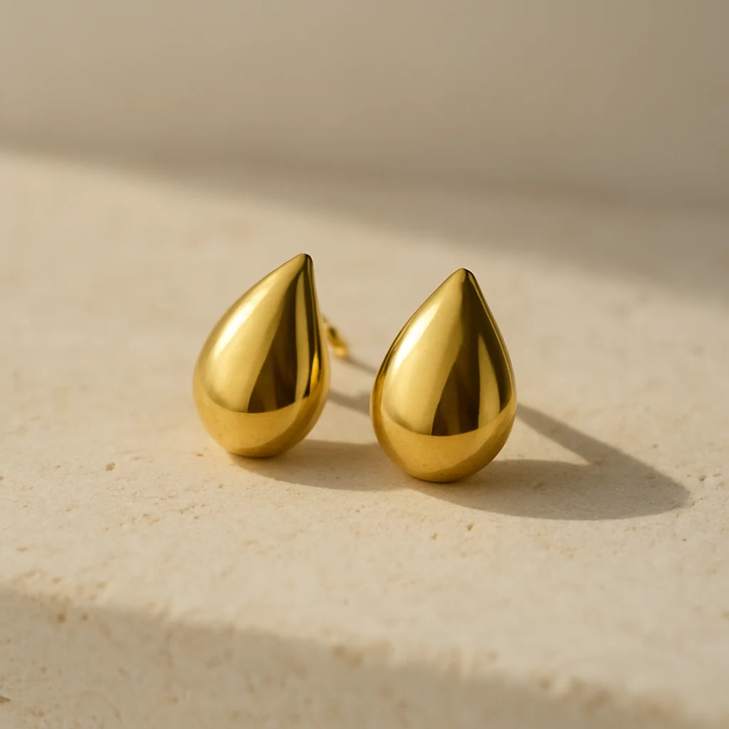 Aretes Gota Clara